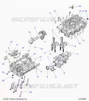ENGINE, CRANKCASE AND CIGUEÑAL