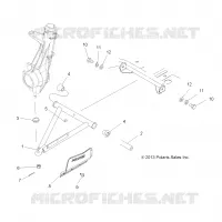 SUSPENSION, A-ARM and PUNTAL MOUNTING