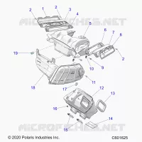 ENGINE, TOMA DE AIRE SYSTEM