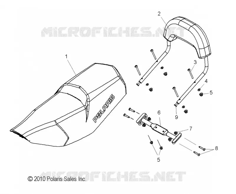 ASIENTO and RESPALDO