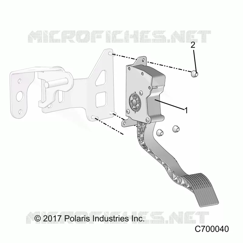 ENGINE, PEDAL DEL ACELERADOR