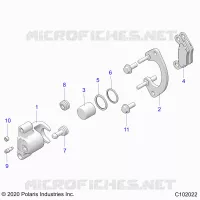 FRENO FRONTAL CALIPER