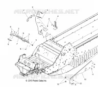 CHASIS, FRONT, BRACKETS and PLATES