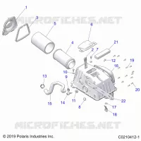 ENGINE, TOMA DE AIRE