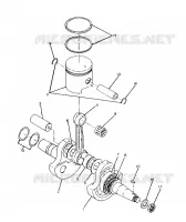 CIGUEÑAL AND PISTÓN ASSEMBLY BIG BOSS 4X6 (4919801980038A)