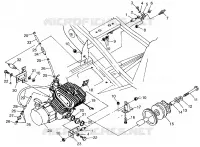 MONTAJE DEL MOTOR (300) XPRESS 300 W97CA28C (4939603960A011)
