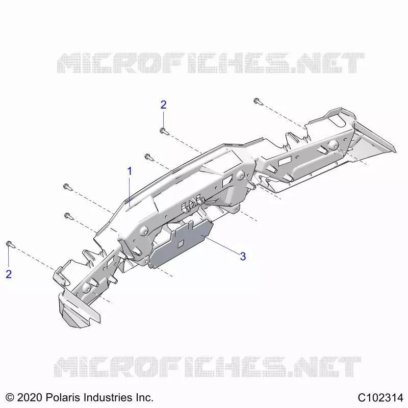 CARROCERÍA POSTERIOR BUMPER
