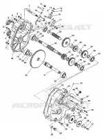 MONTAJE DE ENGRANAJES 6X6 250 W938727 (4924092409039A)