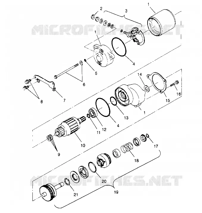 MOTOR DE ARRANQUE  4X4 400L W948140 (4926772677D004)