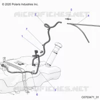 SISTEMA DE COMBUSTIBLE, LINES, STD.