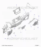 TABLERO LOWER, RIDE COMMAND