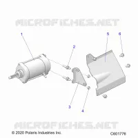 MOTOR DE ARRANQUE MOTOR/SHIELD