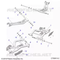 SUSPENSION TRASERA CONTROL ARMS