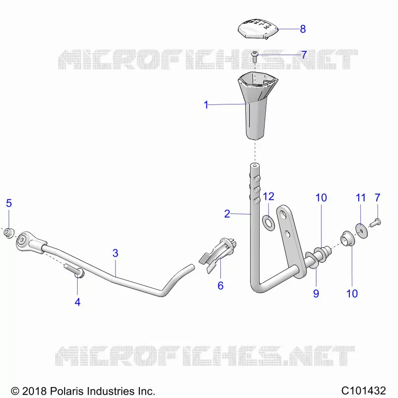 TREN, GEAR SELECTOR