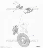 BRAKES, PINZA FRENO DELANTERA (R MODELS) BREMBO