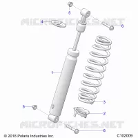 SUSPENSION, CHOQUE FRONTAL