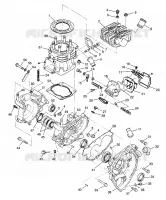 CAJA DEL CIGÜEÑAL AND CILINDRO SCRAMBLER W967840 (4935823582C013)