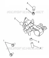 BOMBA DE ACEITE 700 RMK 0970966, 700 SKS 0970566, and EUROPEAN 700 SKS E970566 (4938573857C011)