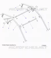 CHASSIS, CAB BASTIDOR