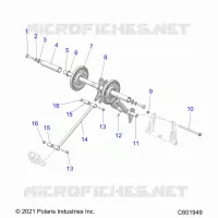 SUSPENSION, TRASERO ARM PAR