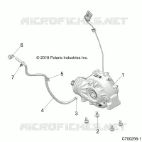 TREN, FRONT GEARCASE MOUNTING