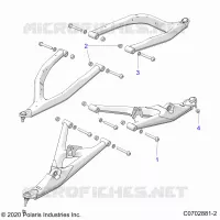 SUSPENSIÃ“N DELANTERA CONTROL ARMS MOUNTING