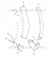 PANELES LATERALES, 2 PASSENGER W/HARD DOOR