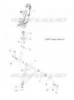 SUSPENSION, A-ARM and PUNTAL MOUNTING