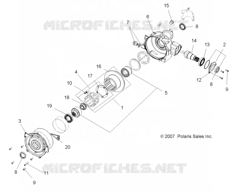 caja de cambios delantera (4X4)(DEMAND DRIVE)