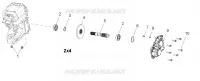 TREN, PRINCIPAL CAJA DE ENGRANAJES OUTPUT SHAFT