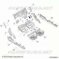CARROCERÍA POSTERIOR CLOSEOFF, FENDERS AND FLOOR