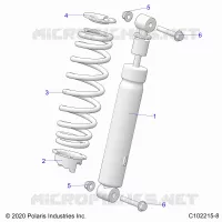 SUSPENSION, CHOQUE FRONTAL