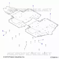 CHASIS, SKID PLATES