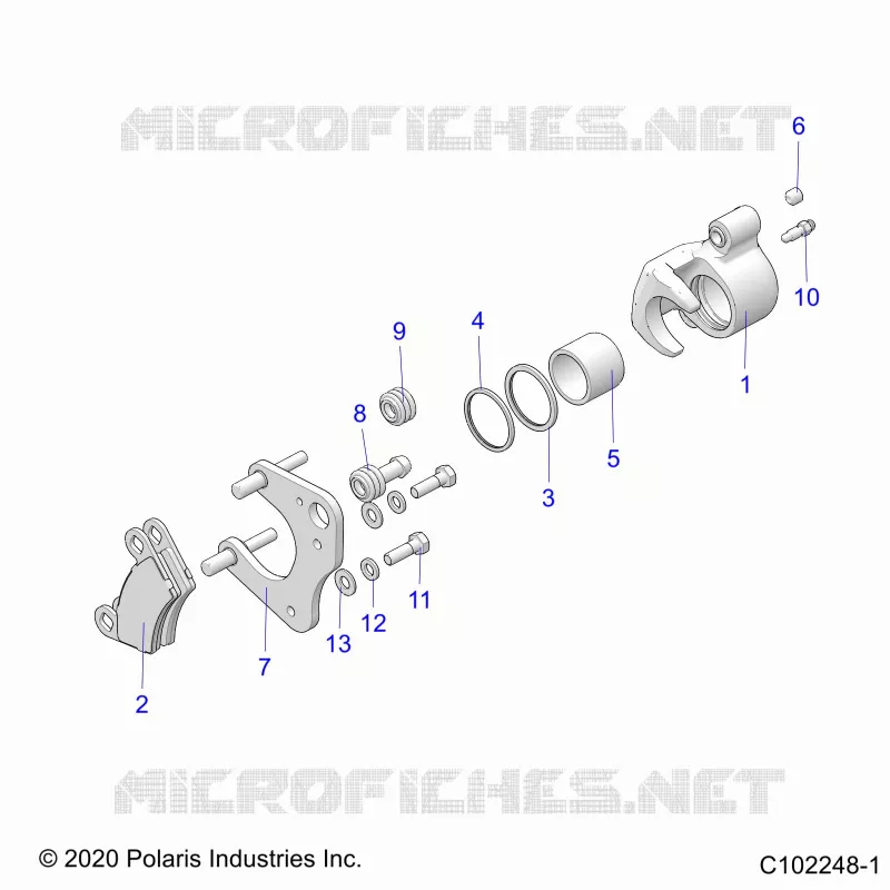 BRAKES, BRAKE PINZA FRENO DELANTERA