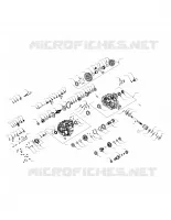 DRIVE TRAIN, PRINCIPAL GEARCASE INTERNALS