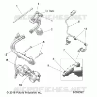 SISTEMA DE COMBUSTIBLE, RAIL, LINES AND THROTTLE BODY