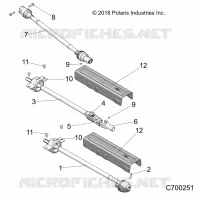 TREN, FRONT, MID, REAR PROP SHAFT