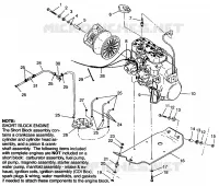 MONTAJE DEL MOTOR 440 0962760 (4931743174C001)