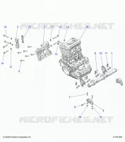 MOTOR, MOUNTING & LONG BLOCK