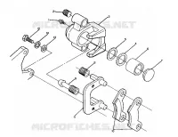 FRENO EJE MEDIO ASSEMBLY 250 4x6 / W928627 (4922902290021A)