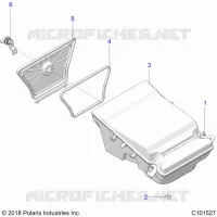 CAJA DE ALMACENAJE, REAR