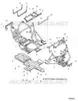 CHASSIS, MARCO PRINCIPAL AND SKID PLATES