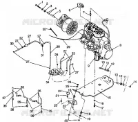 MONTAJE DEL MOTOR 440 XCR SP 0941660 (4927082708025A)
