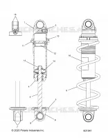 SUSPENSION, CHOQUE FRONTAL TRACK (CLEAR COIL OVER)