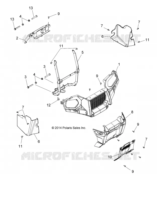 PARACHOQUES DELANTERO AND MOUNTING