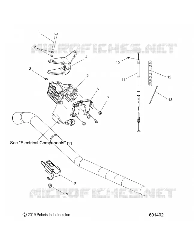 ENGINE, ACELERADOR CONTROL ASM.