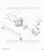 ENGINE, CUERPO DE MARIPOSA AND FUEL RAIL