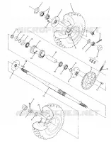 RUEDA TRASERA DRIVE ASSEMBLY (4916341634017A)