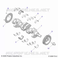 ENGINE, CIGUEÑAL AND BEARINGS