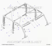 CHASSIS, CAB BASTIDOR